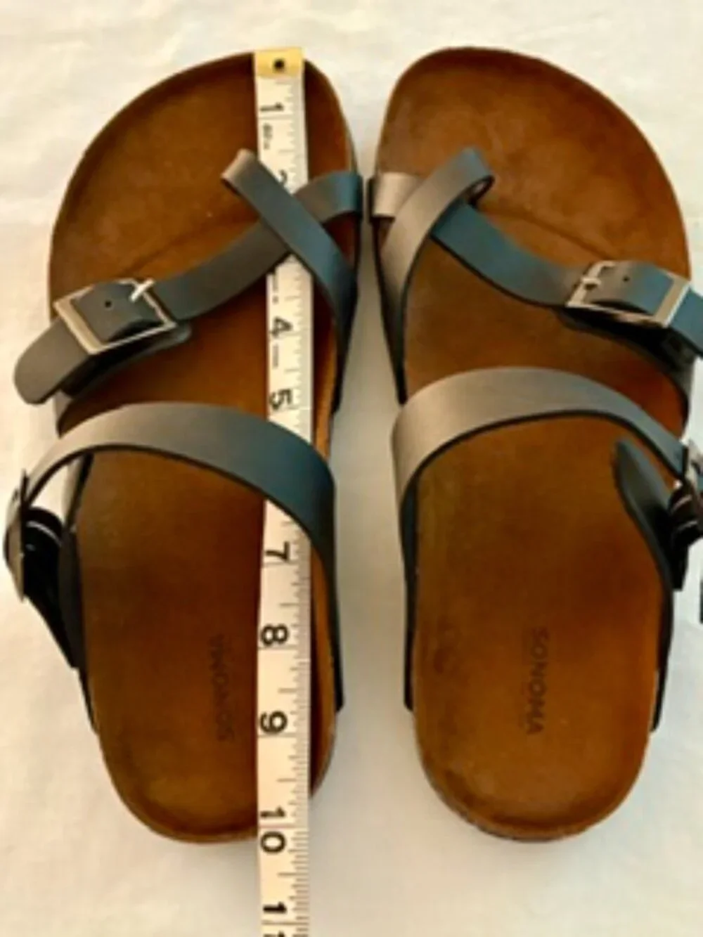 Sonoma Goods for Life Women's Leather Sandals - Picture 4 of 5